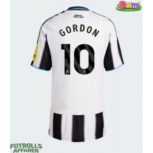 Newcastle United Anthony Gordon #10 Hemmatröja Kvinnor 2025-26 Kortärmad